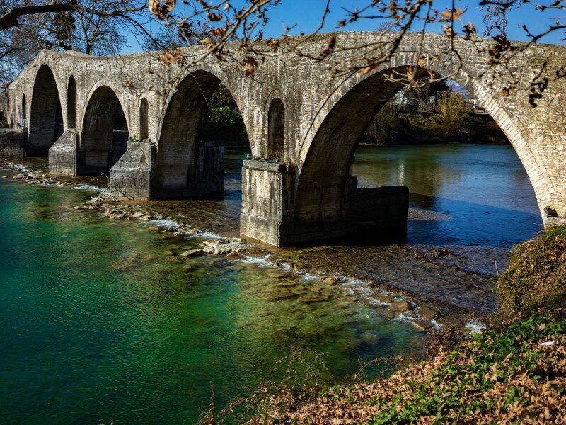 Greece-Arta-stone-bridge-Ελλάδα-Άρτα-γεφύρι